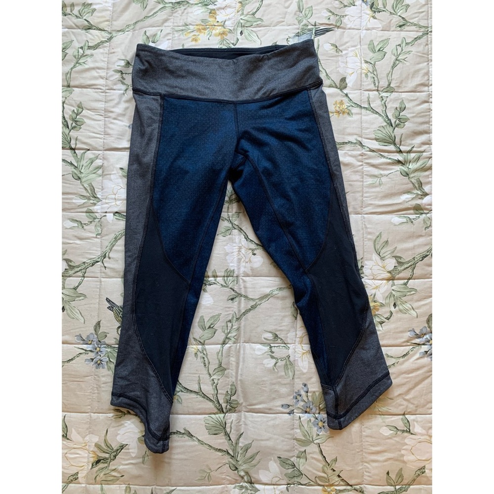 Lululemon Cropped Patchwork Leggings